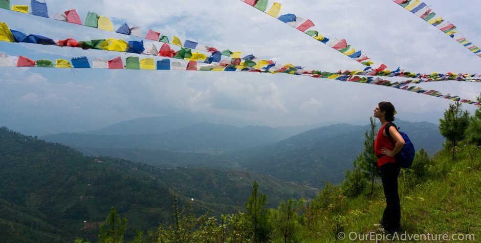 Clouds, clouds, and more clouds:  The Kathmandu Valley Cultural Trek